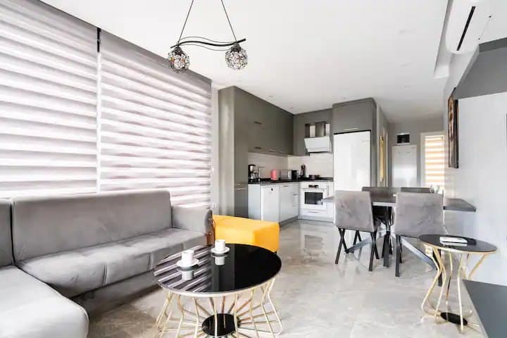 Квартира 1+1 в Keykubat Crown, центр Аланьи